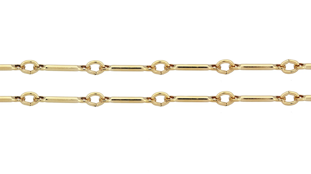 Gold-filled Charm Necklace Chain