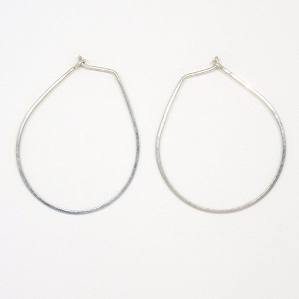 Sterling Silver Teardrop Earrings - E1686