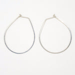 Sterling Silver Teardrop Earrings - E1686